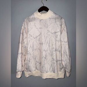 Cream Camo Sweat Set